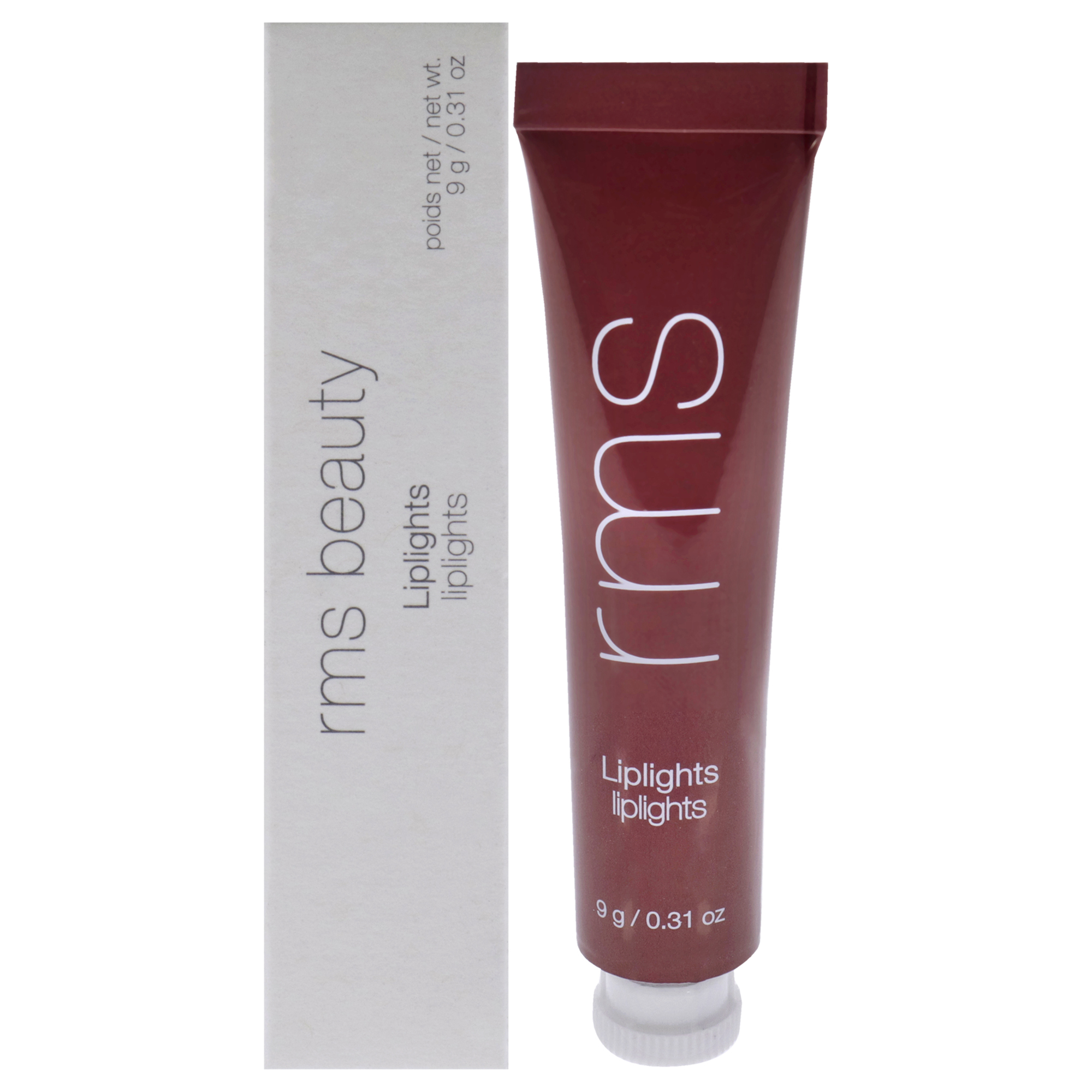 Liplights Cream Lip Gloss  Rumor By Rms Beauty For Women 031 Oz Lip Gloss